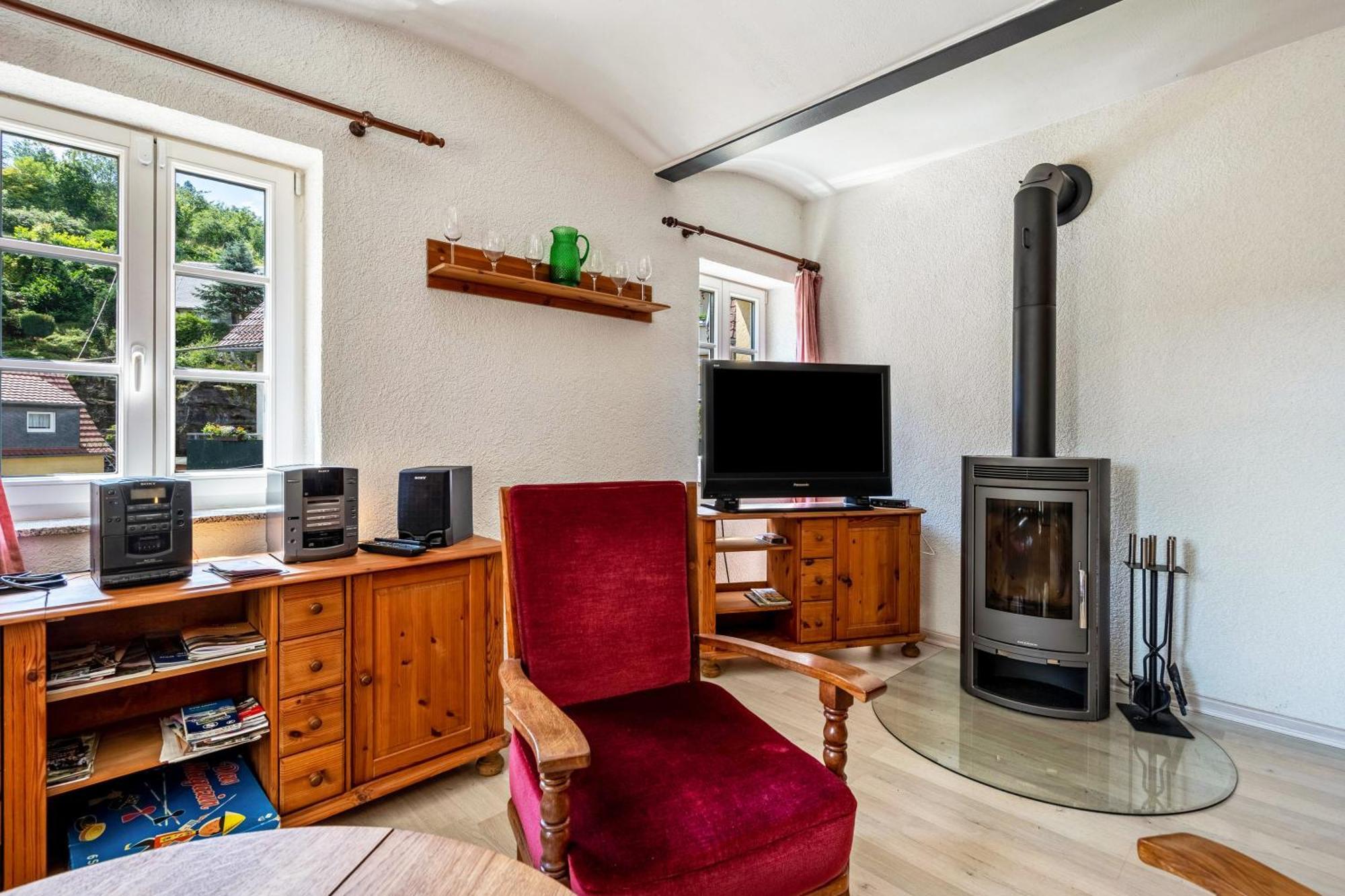Wohnung Auf Dem Buschholz Stadt Wehlen Εξωτερικό φωτογραφία